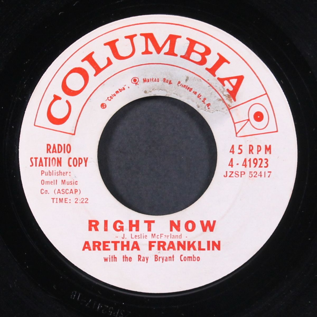 right now / won't be long by ARETHA FRANKLIN