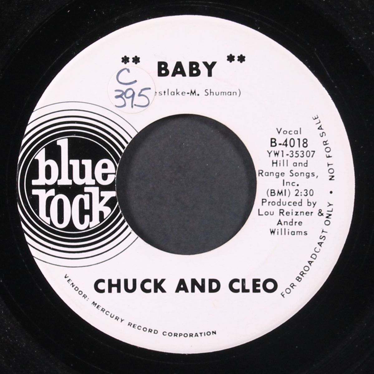 baby / there goes my baby by CHUCK & CLEO