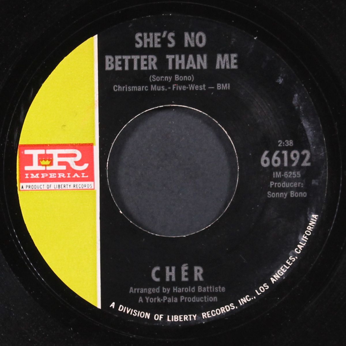 alfie / she's no better than me by CHER