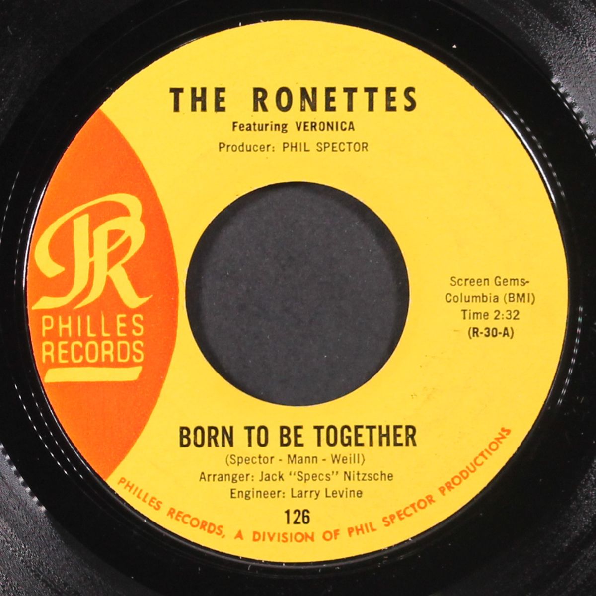 born to be together / blues for baby by RONETTES