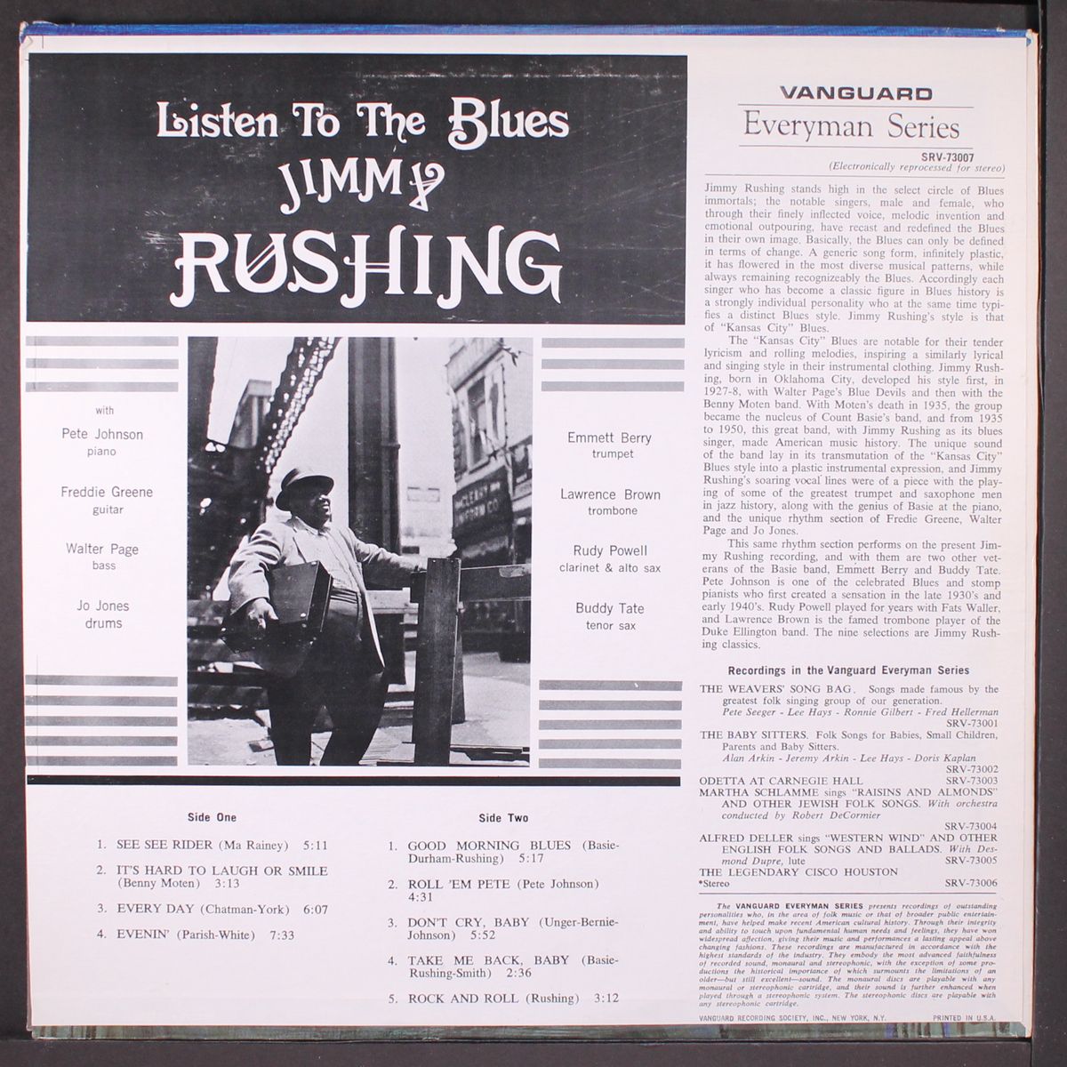 listen to the blues by JIMMY RUSHING