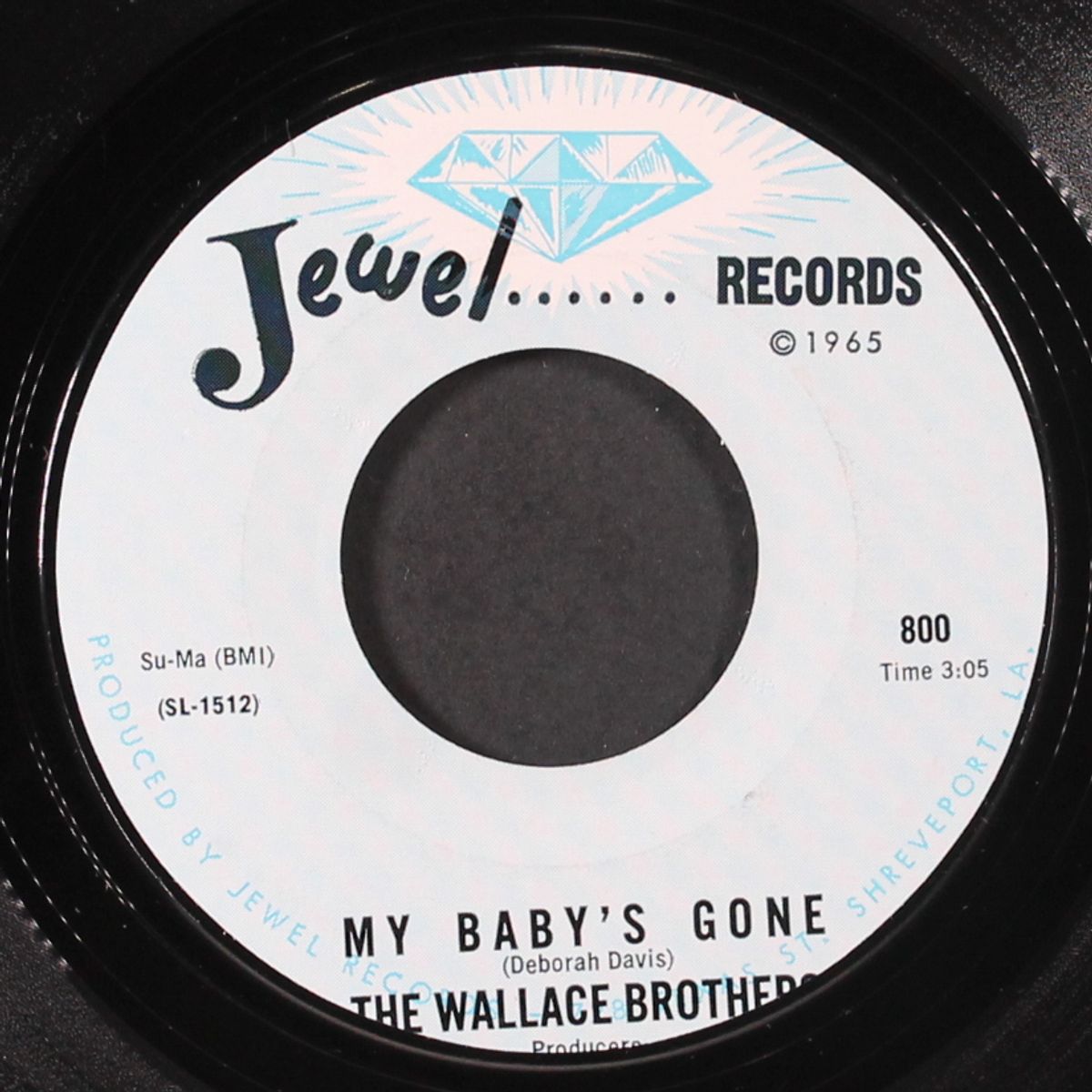 my baby's gone / i stayed away too long by WALLACE BROTHERS