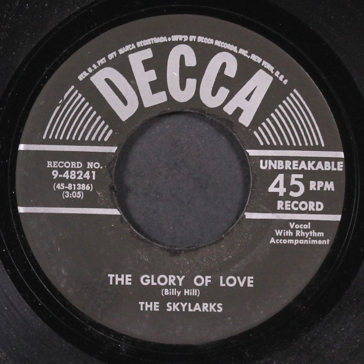 the glory of love / you and i by SKYLARKS