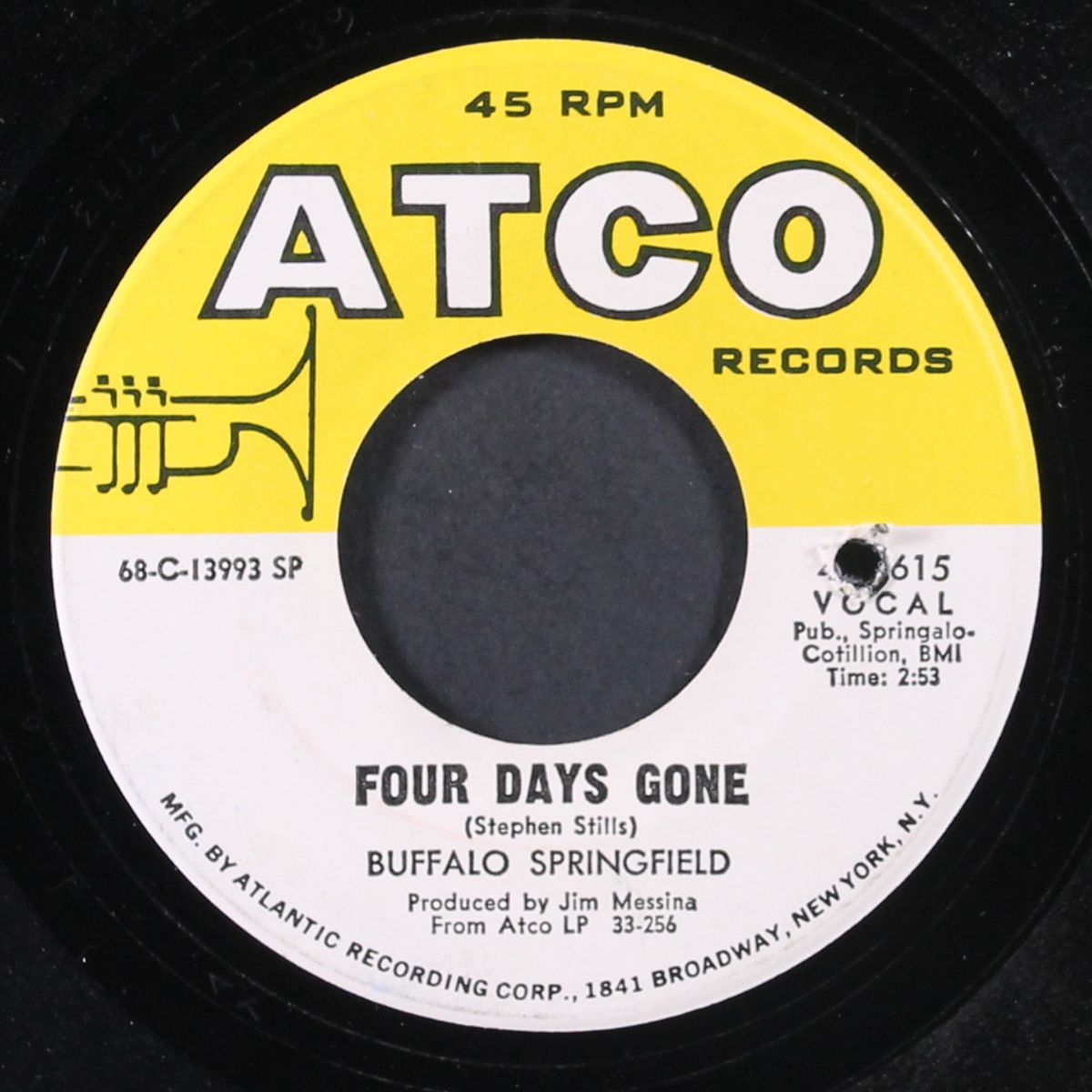 on the way home / four days gone by BUFFALO SPRINGFIELD