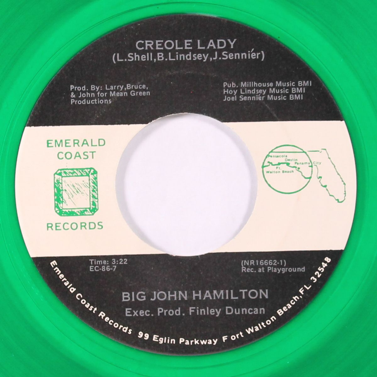 i want my baby back / creole lady by BIG JOHN HAMILTON