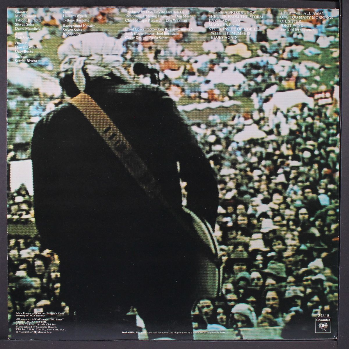 hard rain by BOB DYLAN