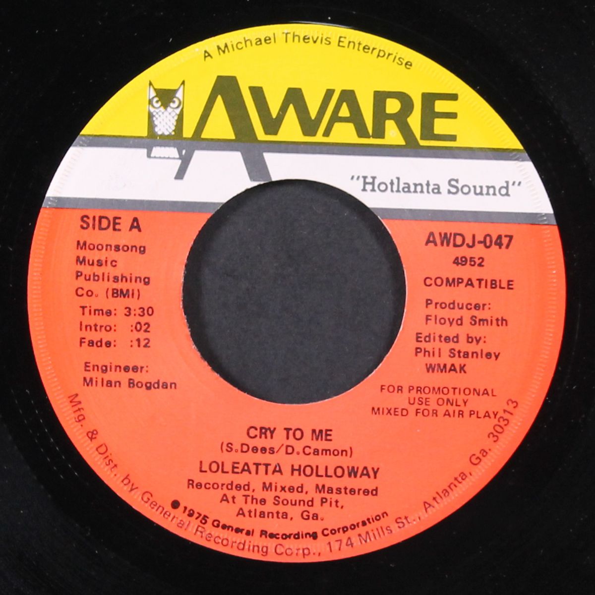 cry to me / same by LOLEATTA HOLLOWAY