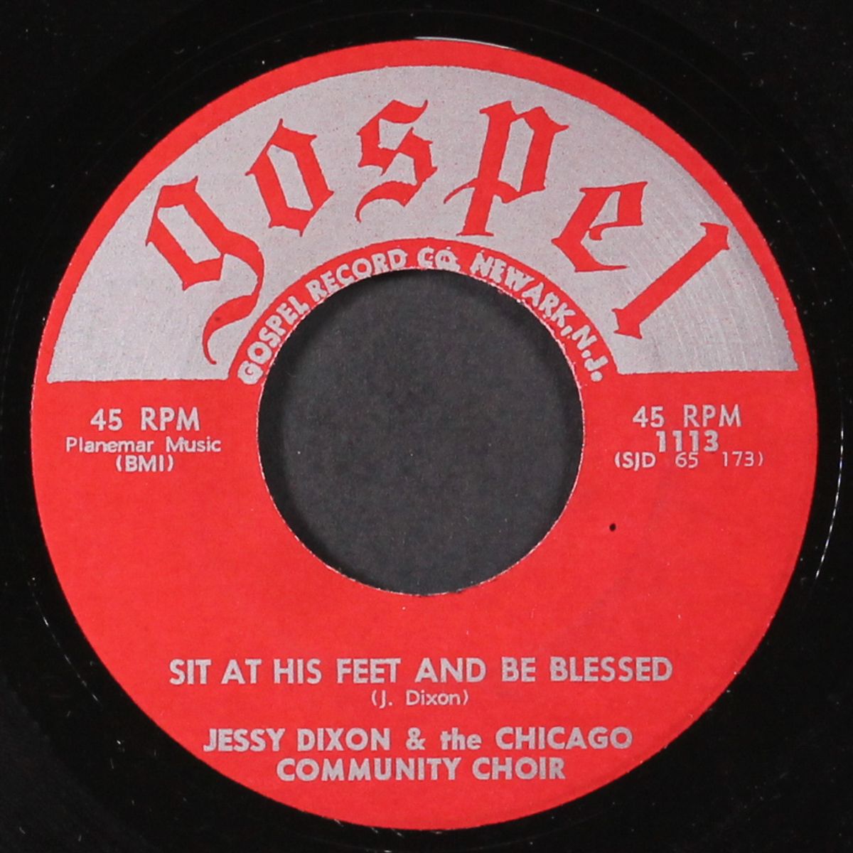 i've been born again / sit at his feet and be blessed by JESSY DIXON & CHICAGO CHOIR