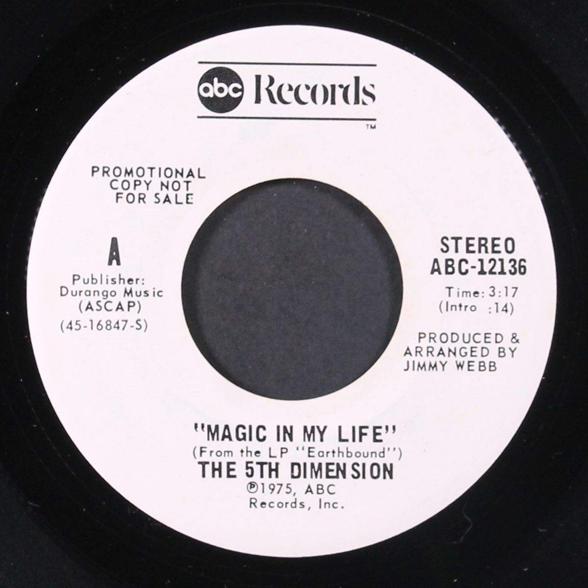 magic in my life / mono by FIFTH DIMENSION