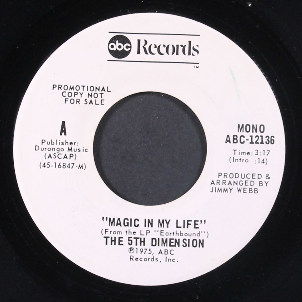 magic in my life / mono by FIFTH DIMENSION