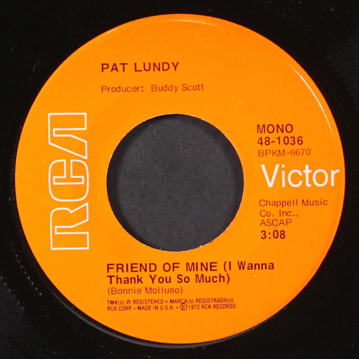 friend of mine / closer by PAT LUNDY