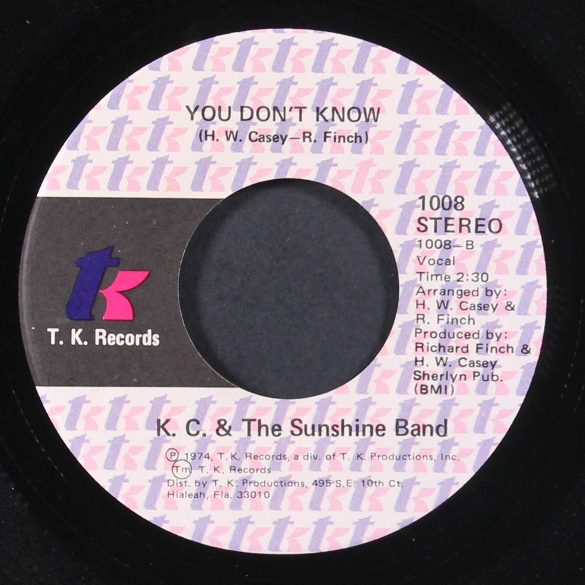 i'm a pushover by KC & SUNSHINE BAND