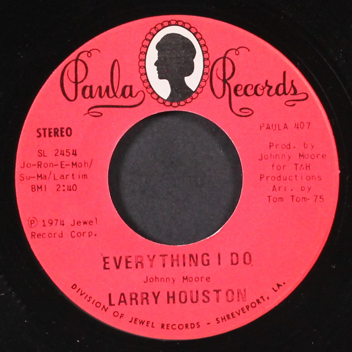 everything i do / i'm coming back to you by LARRY HOUSTON