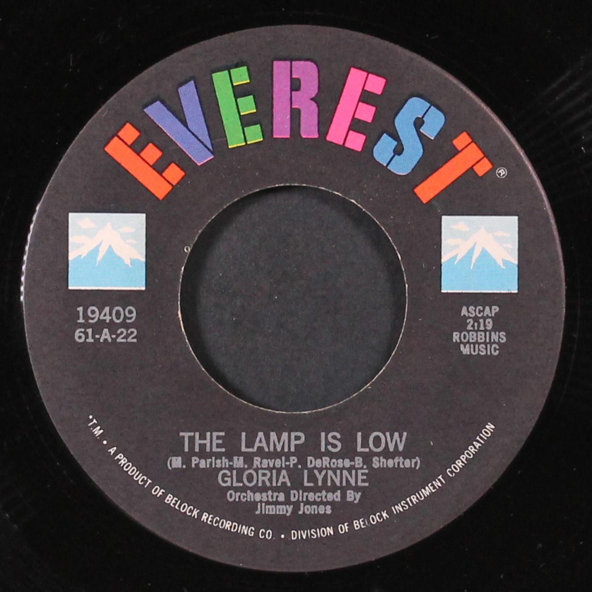 he needs me / the lamp is low by GLORIA LYNNE