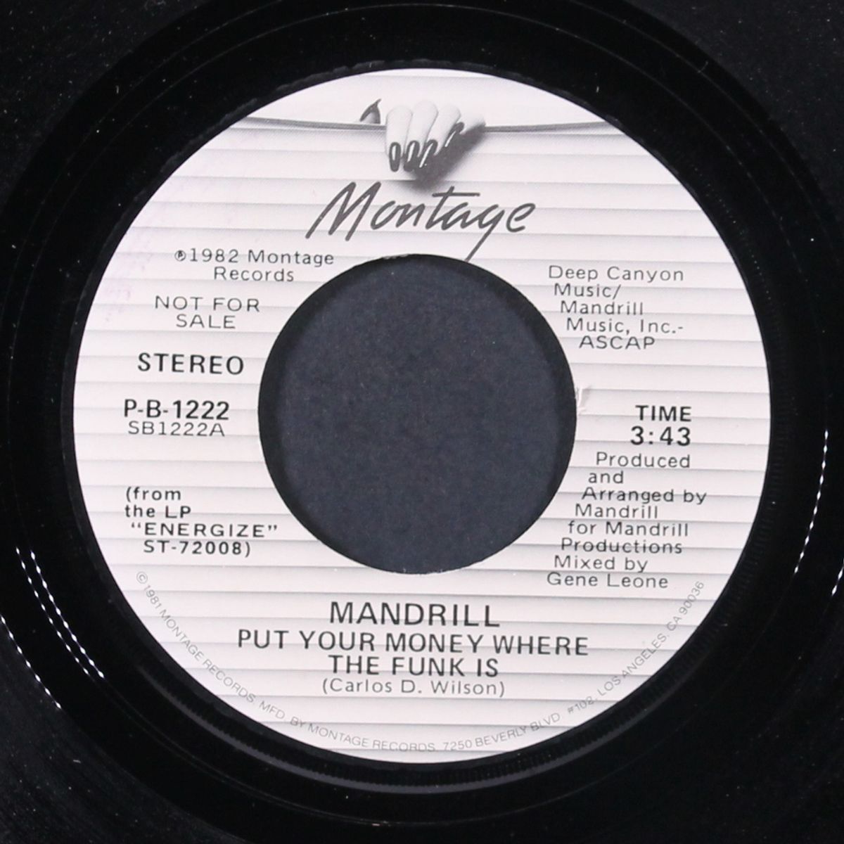 put your money where the funk is / same by MANDRILL