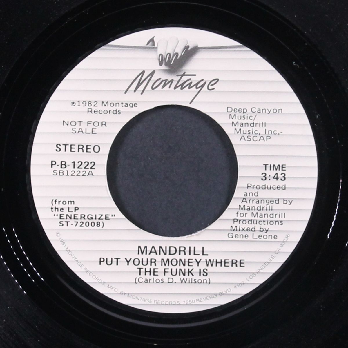put your money where the funk is / same by MANDRILL