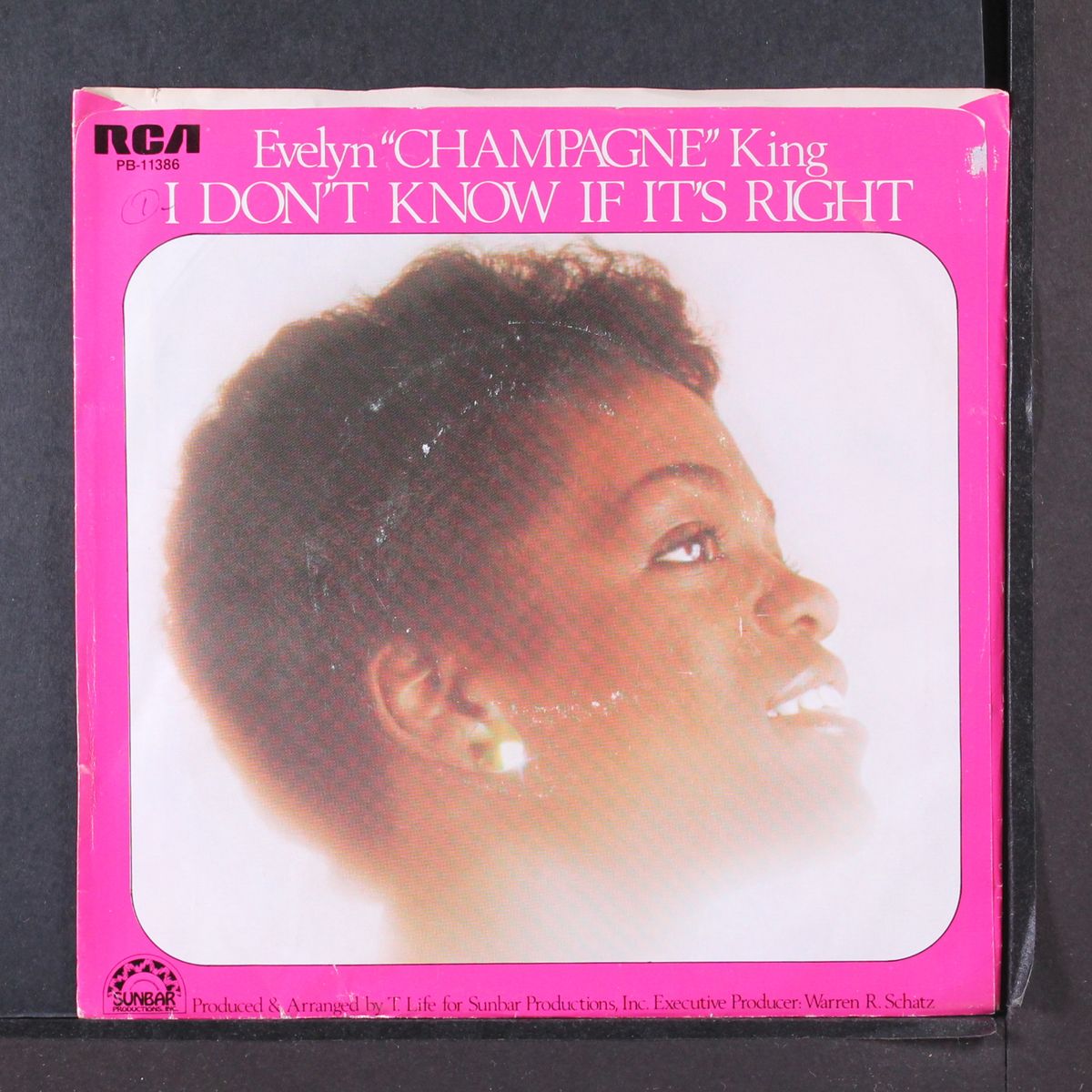 i don't know if it's right by EVELYN CHAMPAGNE KING