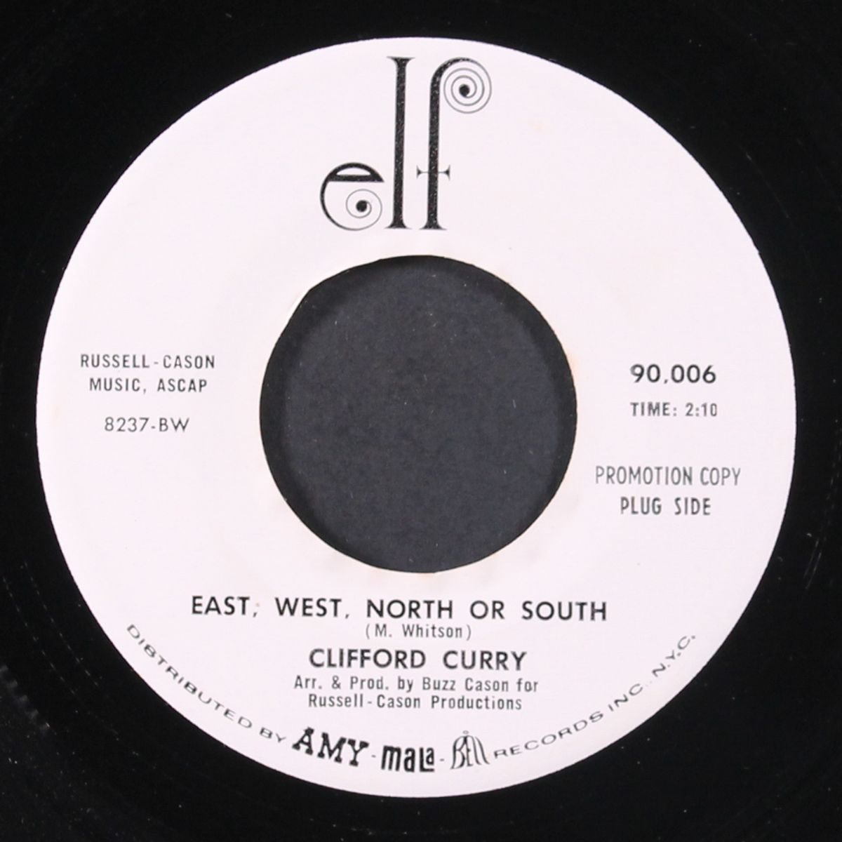 east, west, north or south / just a little taste by CLIFFORD CURRY