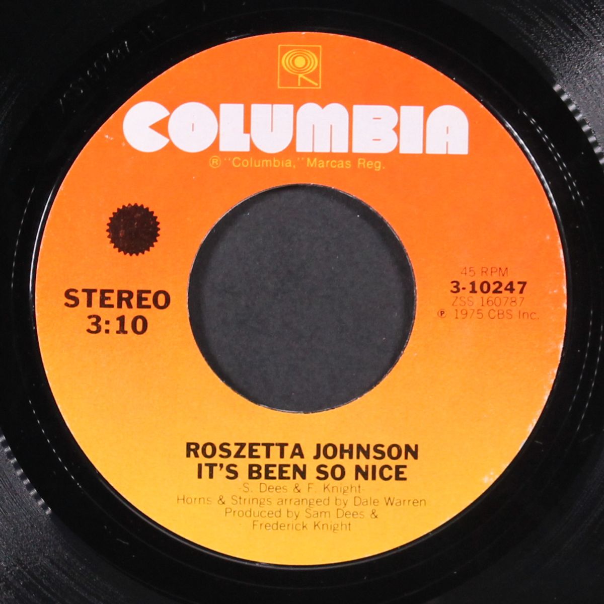 early morning love / it's been so nice by ROSZETTA JOHNSON