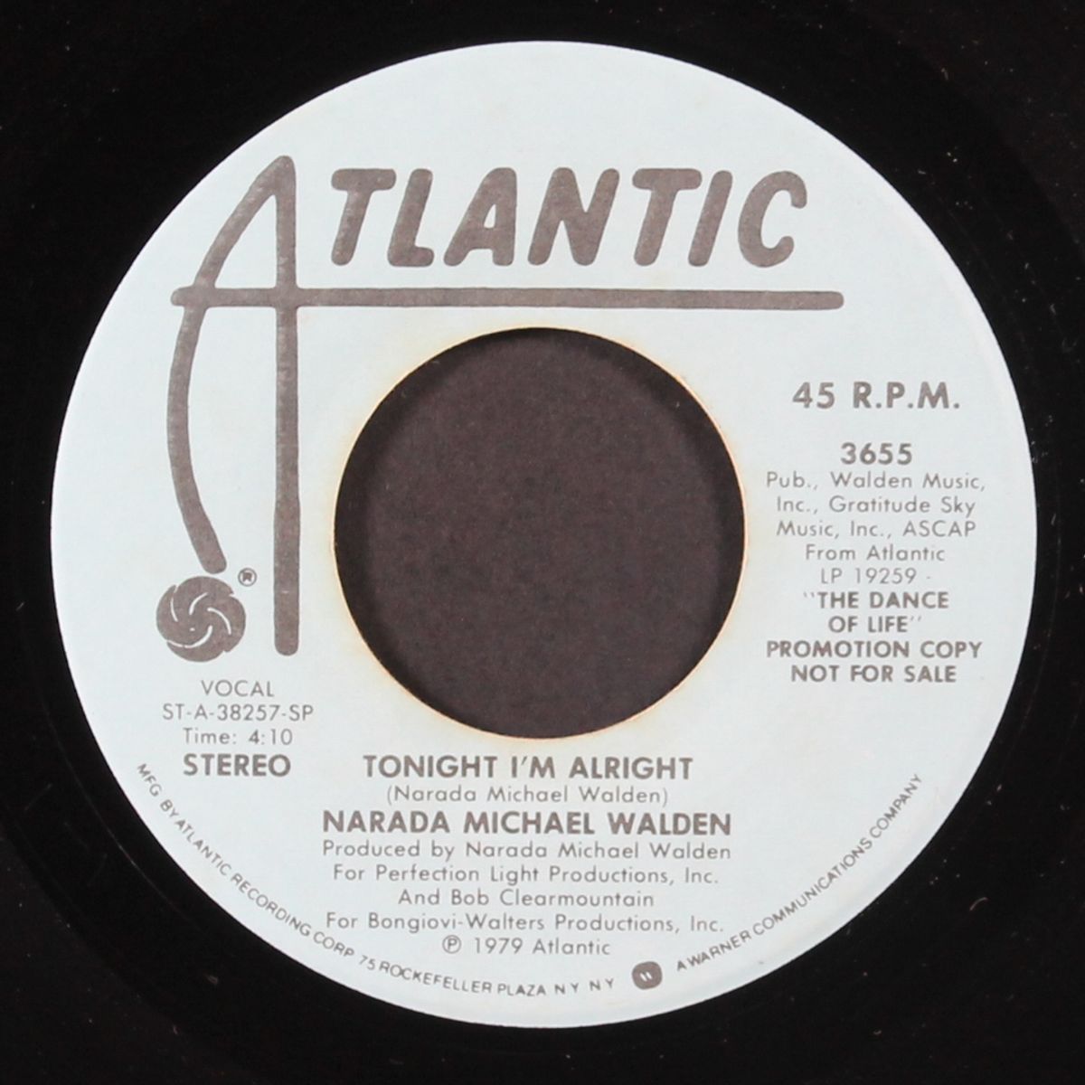 tonight i'm alright / mono by NARADA MICHAEL WALDEN