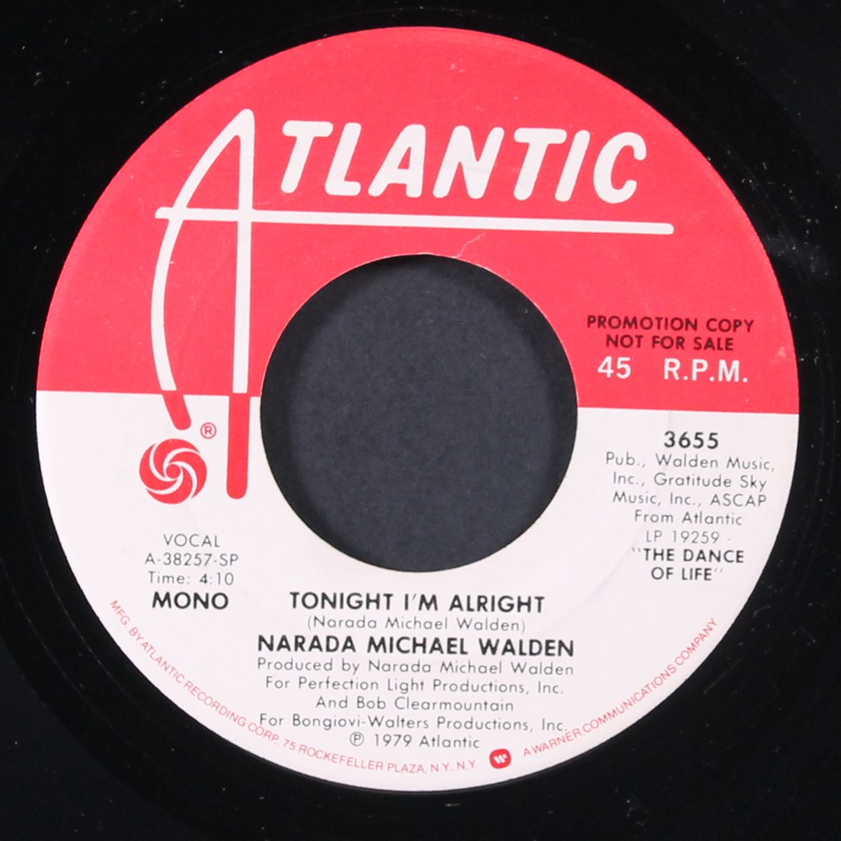 tonight i'm alright / mono by NARADA MICHAEL WALDEN