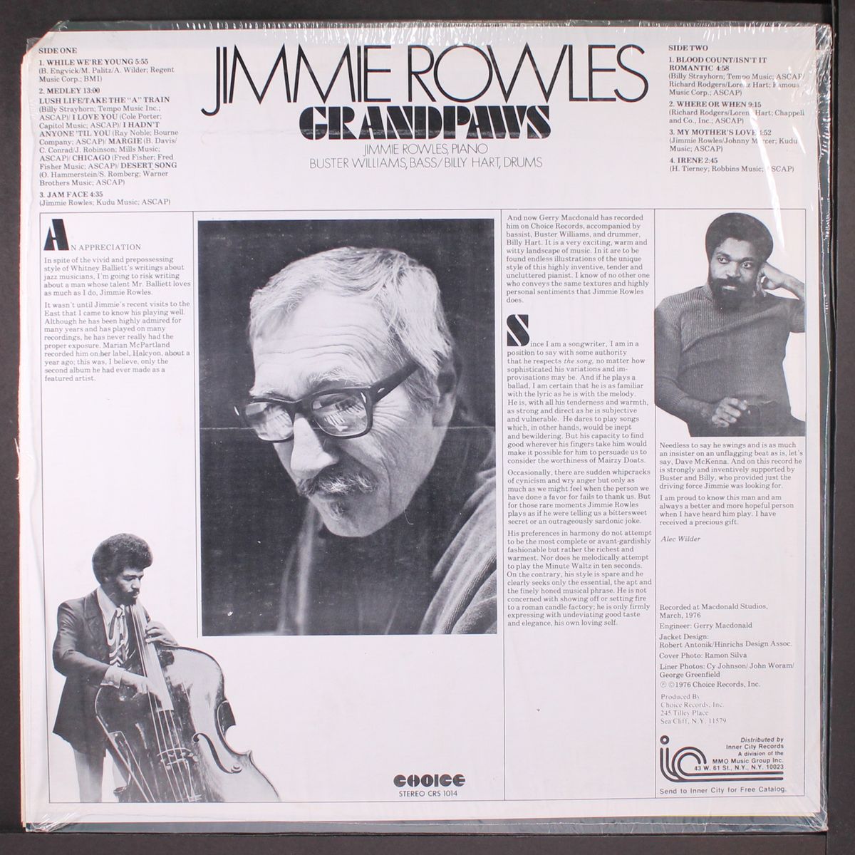 grandpaws by JIMMY ROWLES