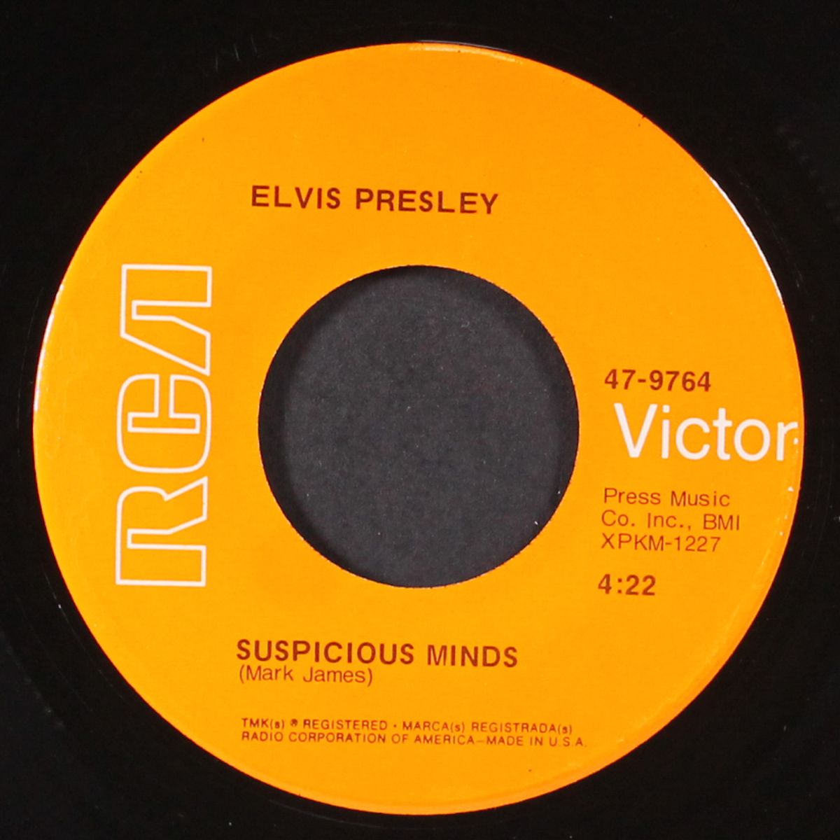 suspicious minds / think of me by ELVIS PRESLEY