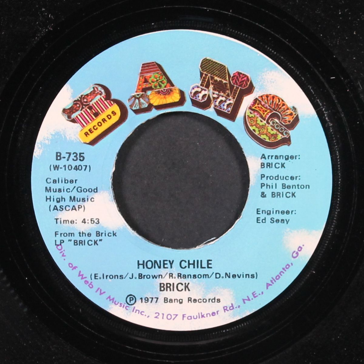 ain't gonna' hurt nobody / honey chile by BRICK