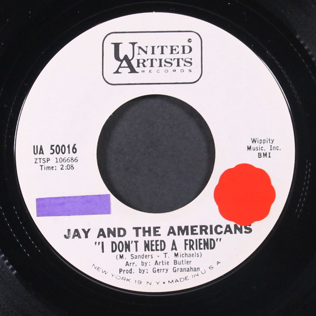 crying / i don't need a friend by JAY & AMERICANS