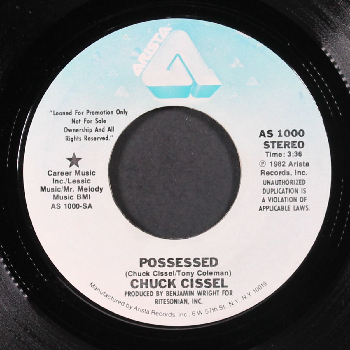 possessed / mono by CHUCK CISSEL