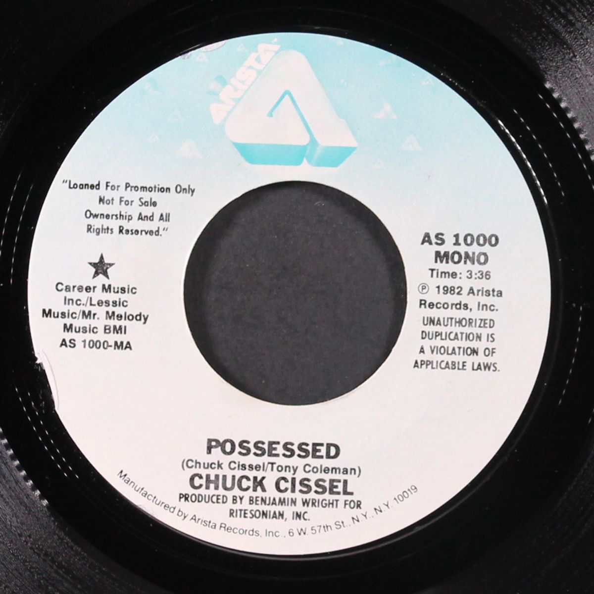 possessed / mono by CHUCK CISSEL