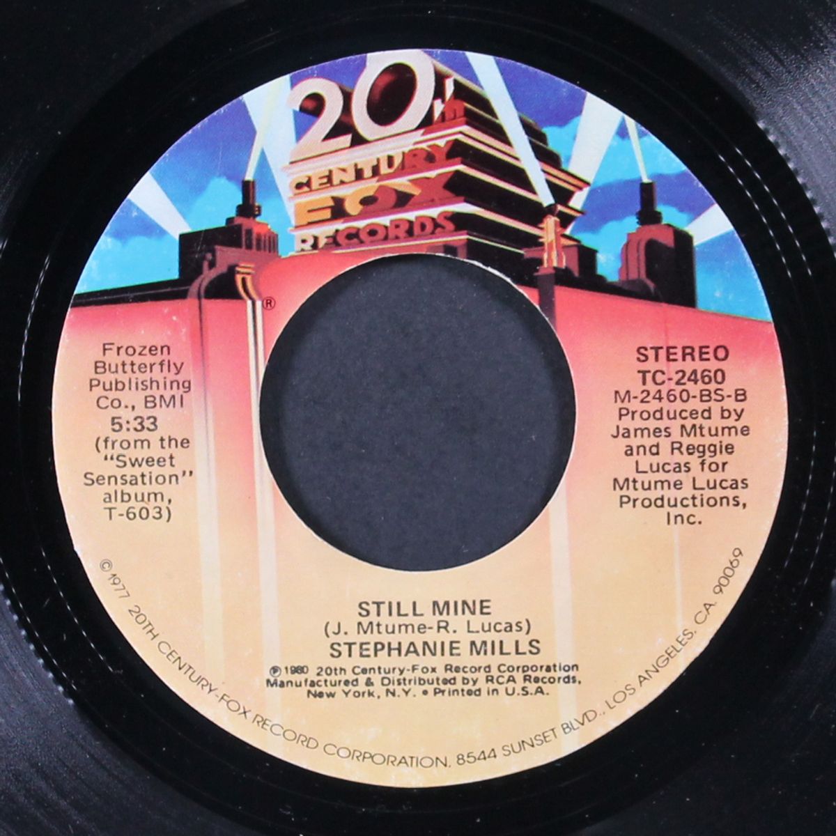 never knew love like this before / still mine by STEPHANIE MILLS