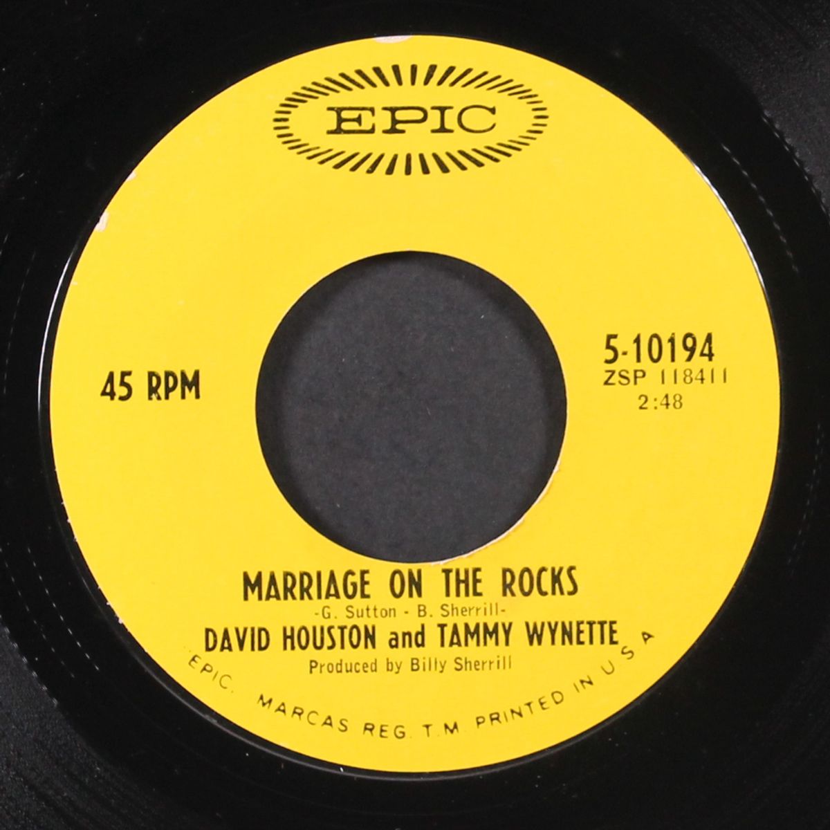 my elusive dreams / marriage on the rocks by DAVID HOUSTON & TAMMY WYNETTE