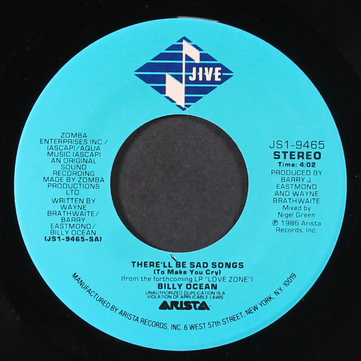 there'll be sad songs / same by BILLY OCEAN