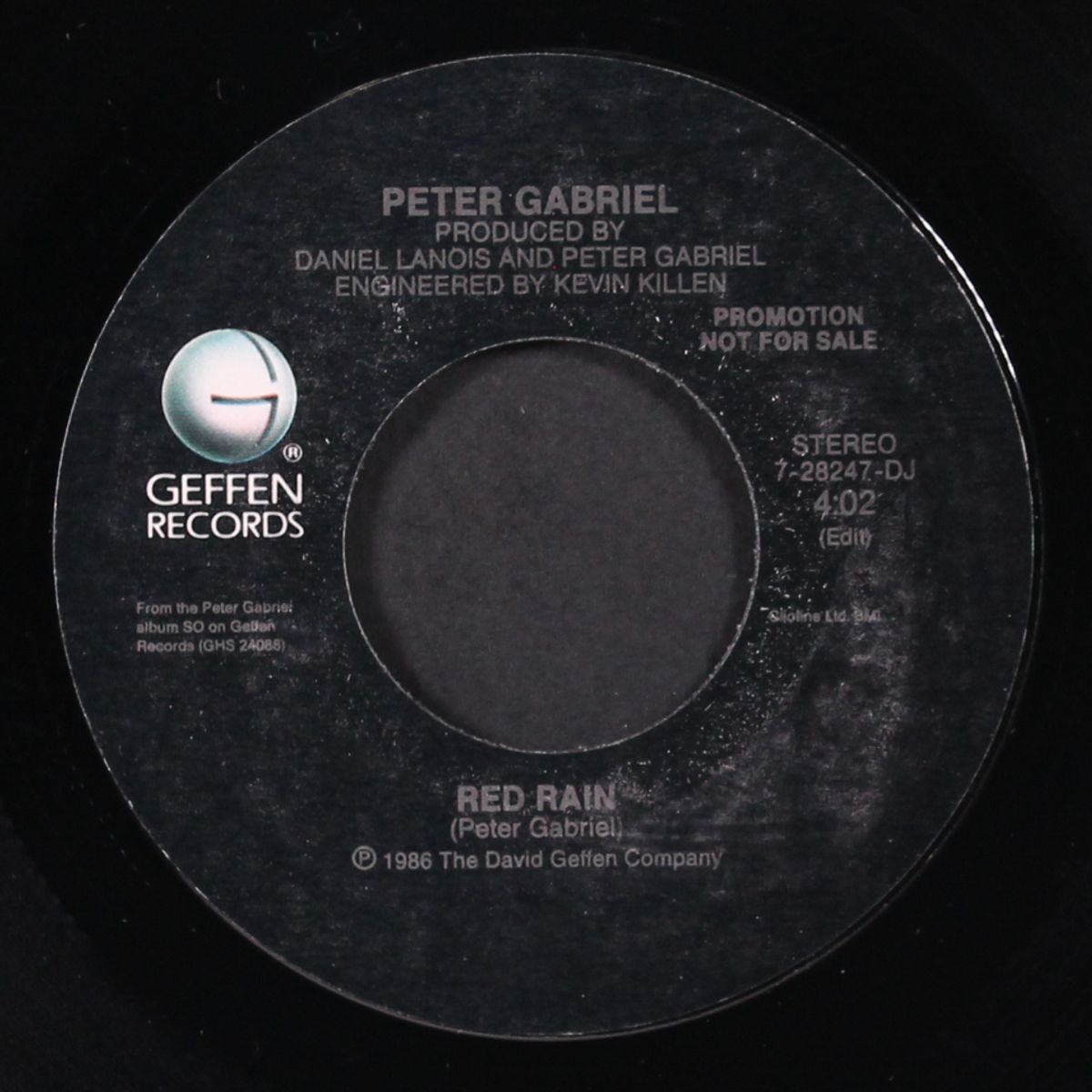 red rain / same by PETER GABRIEL