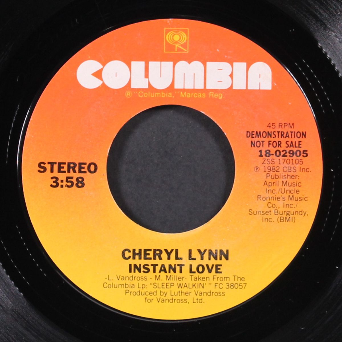 instant love / i just wanna be your fantasy by CHERYL LYNN
