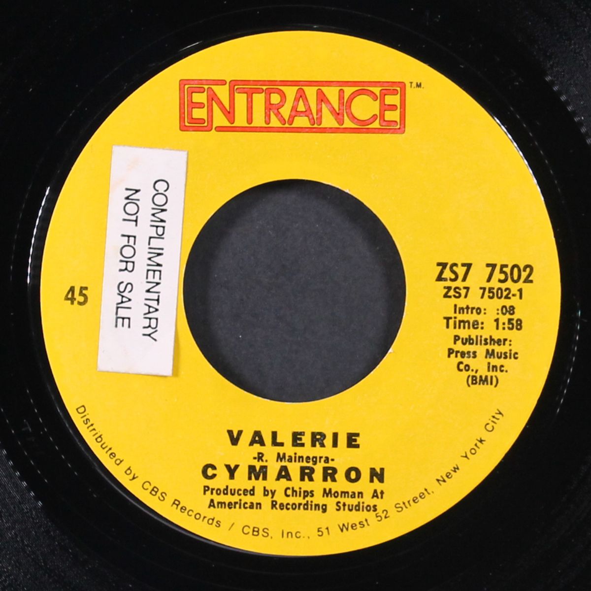 valerie / across the kansas sky by CYMARRON
