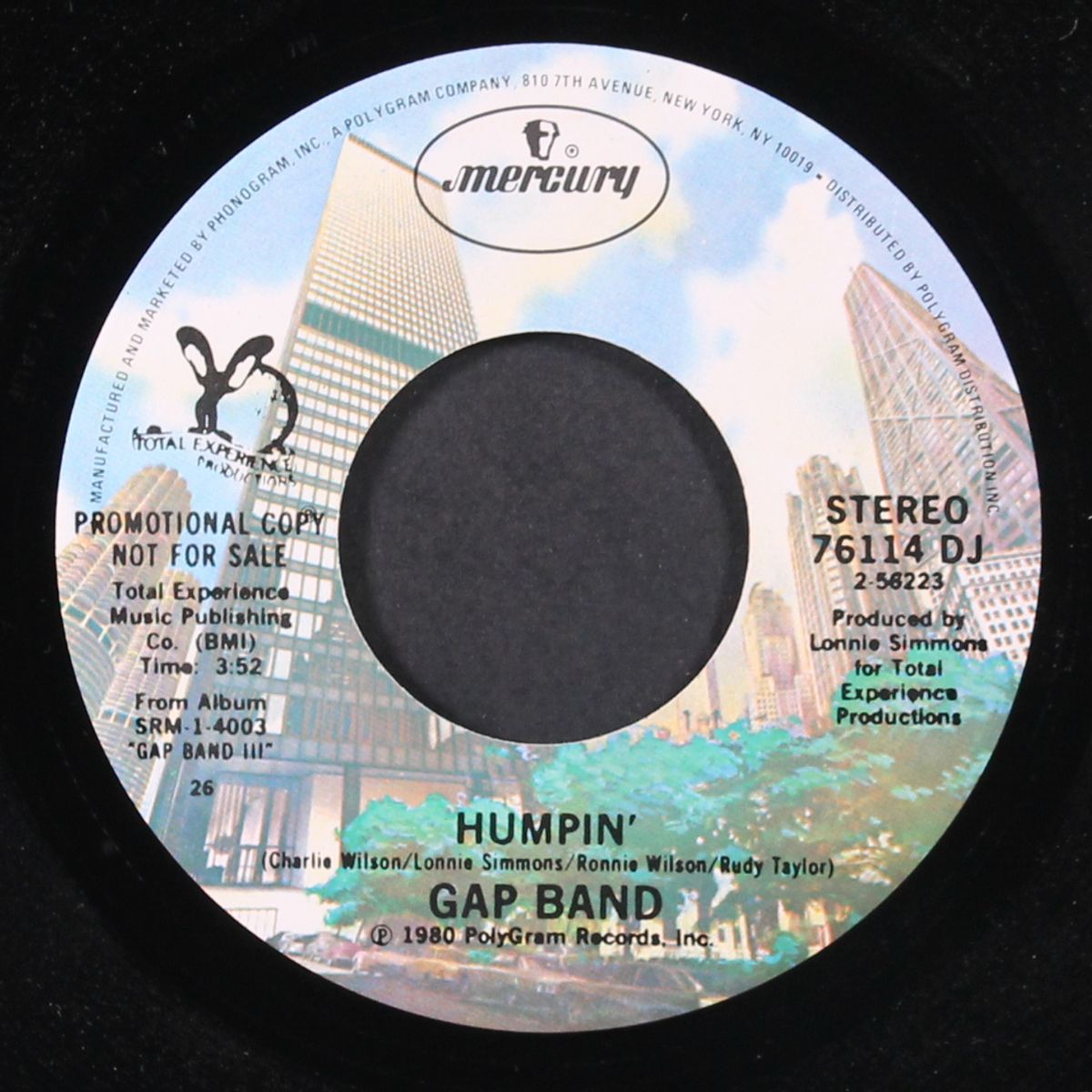 humpin' / same by GAP BAND