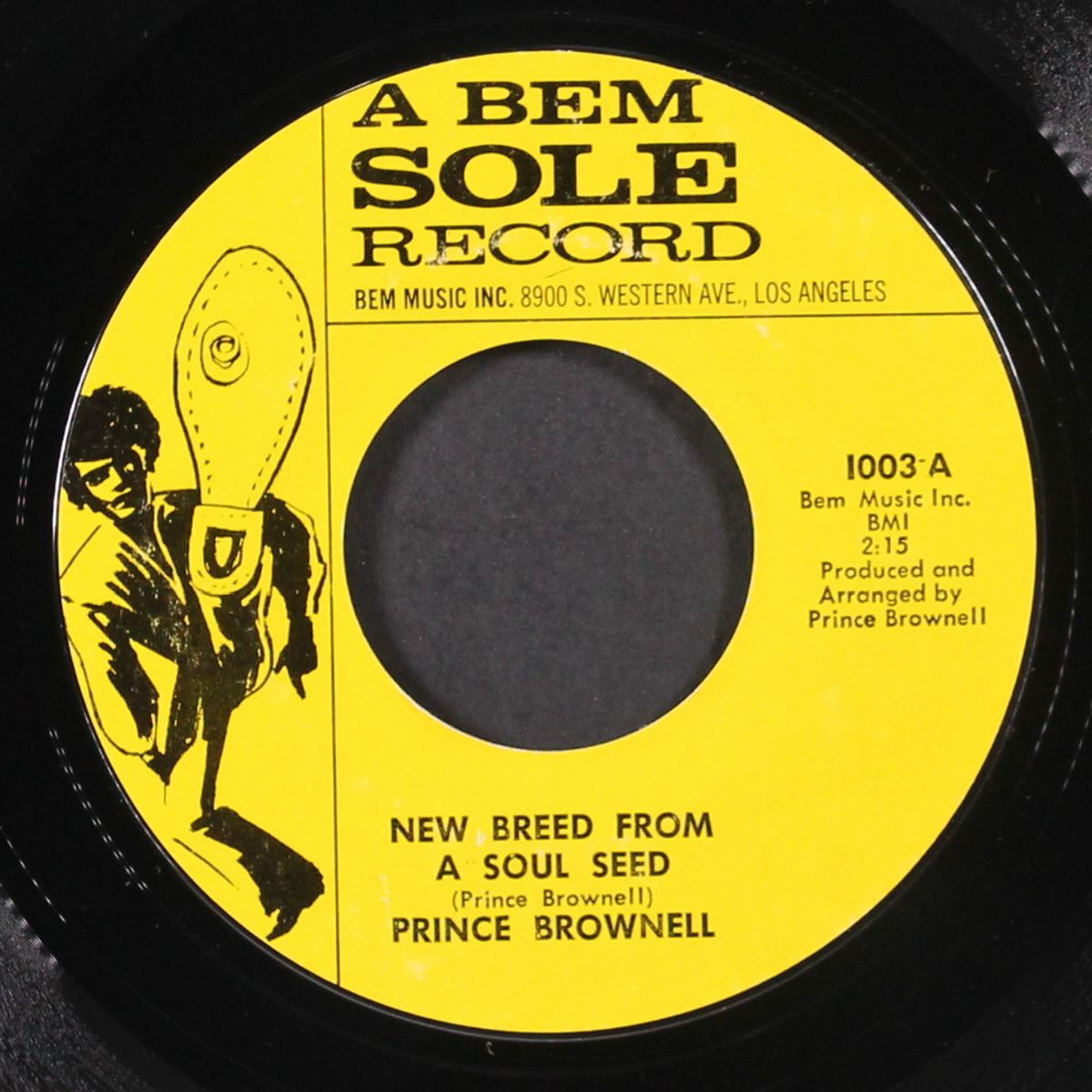 new breed from a soul seed / don't make me cry seven times a day by PRINCE BROWNELL
