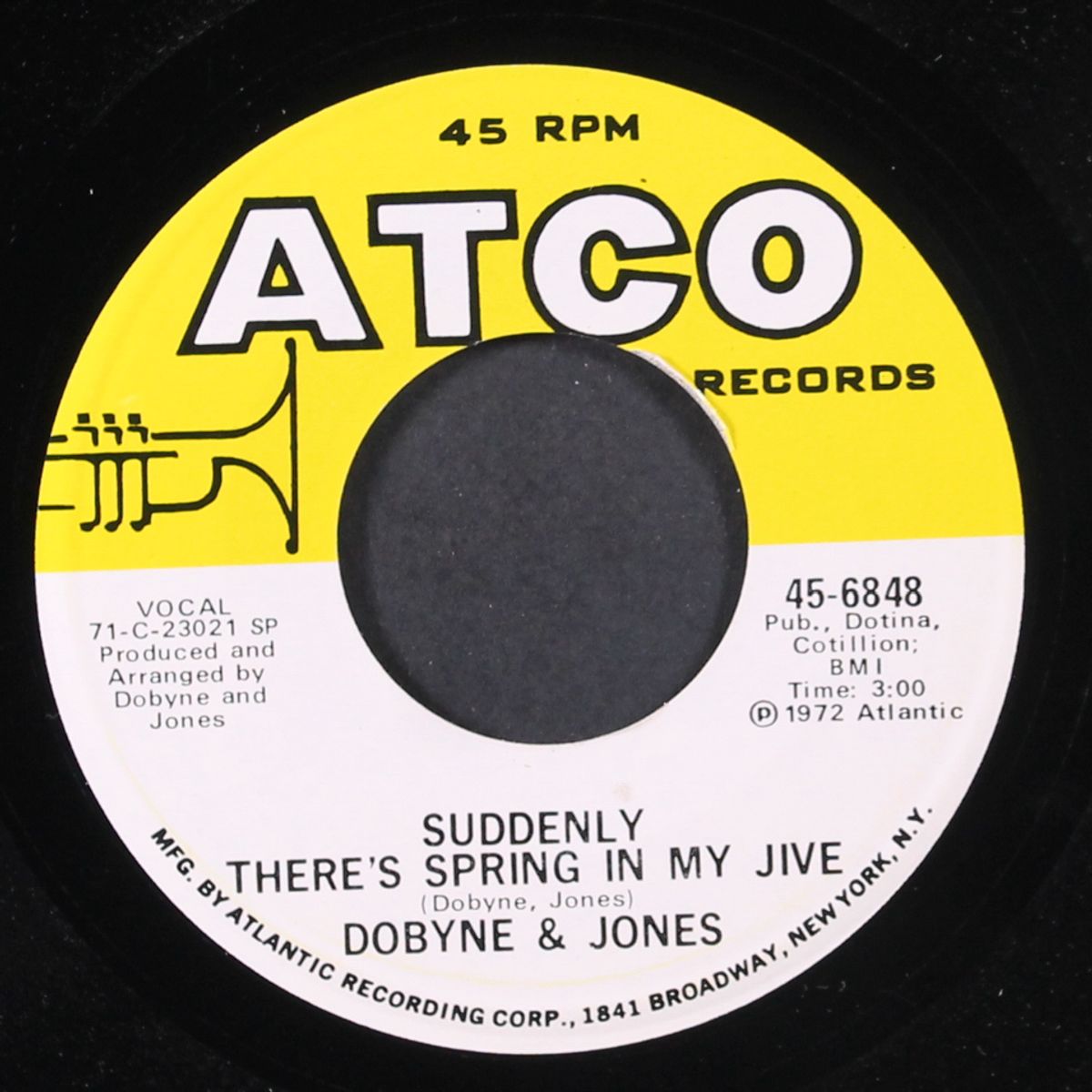 shotgun wedding / suddenly there's spring in my jive by DOBYNE & JONES