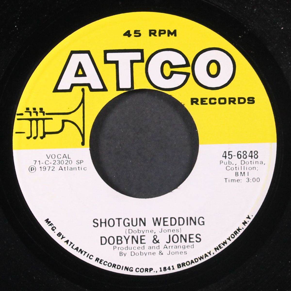 shotgun wedding / suddenly there's spring in my jive by DOBYNE & JONES