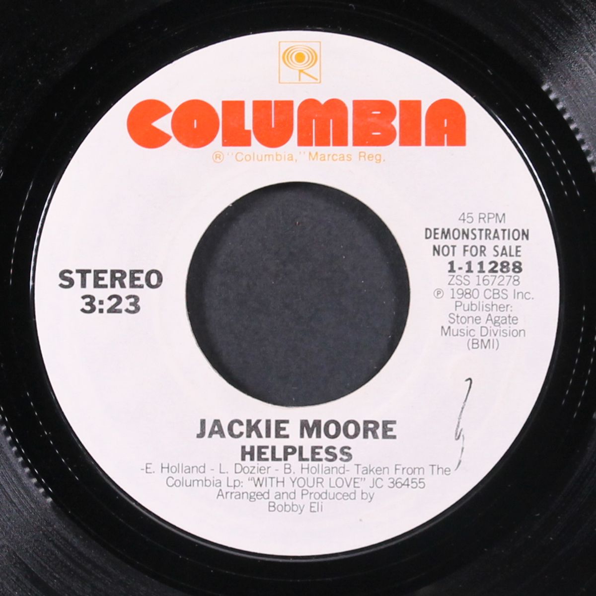 helpless / same by JACKIE MOORE