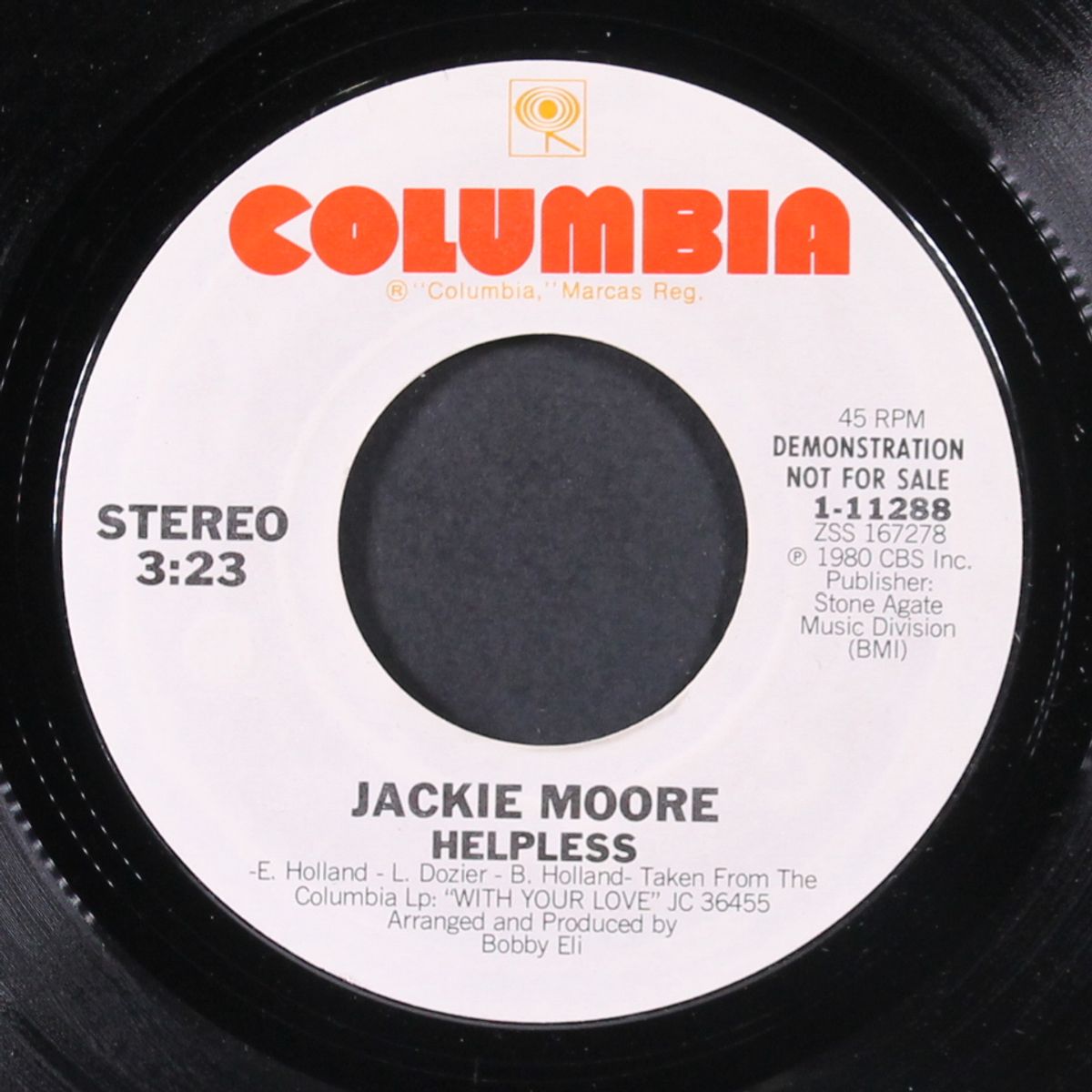 helpless / same by JACKIE MOORE