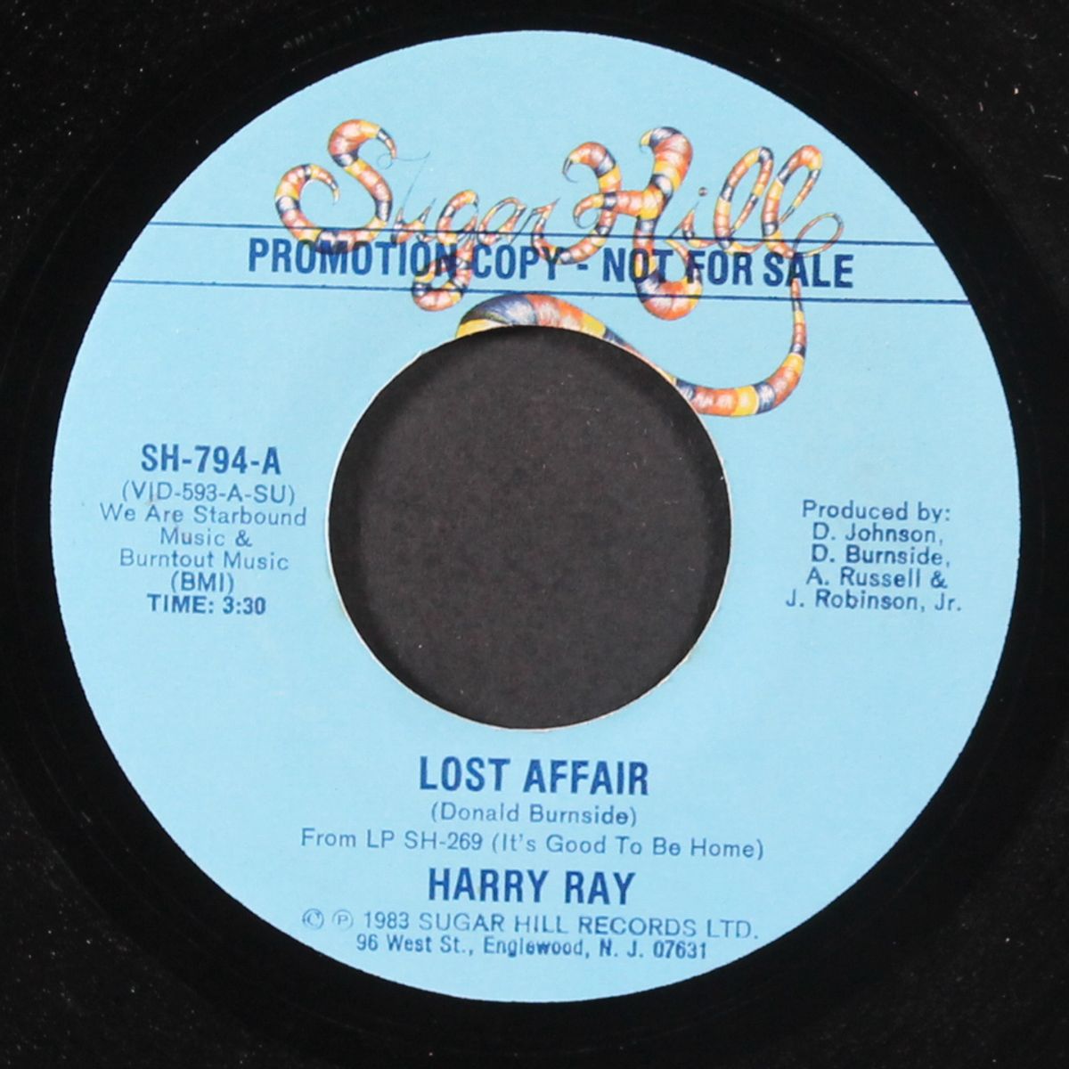 lost affair / same by HARRY RAY