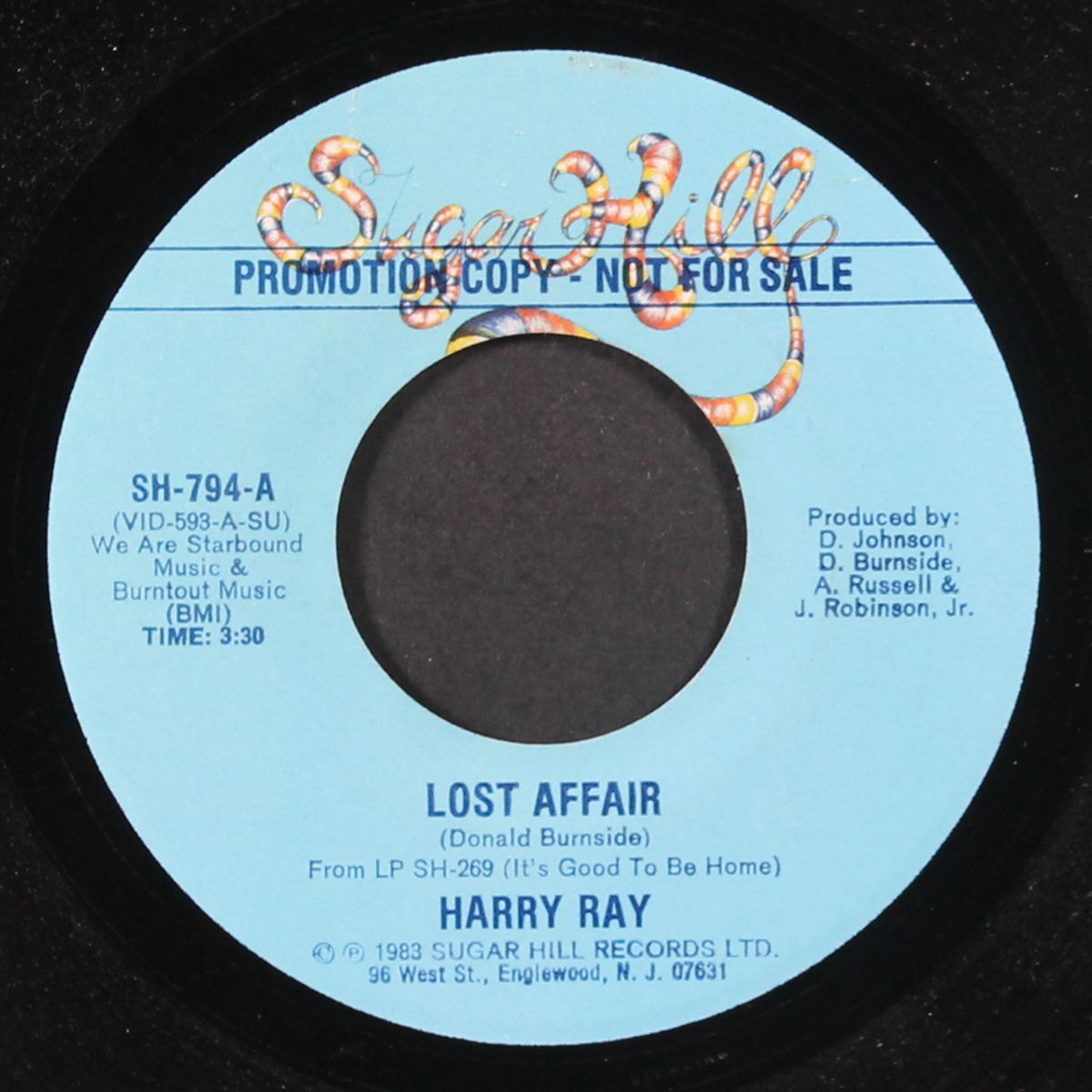 lost affair / same by HARRY RAY