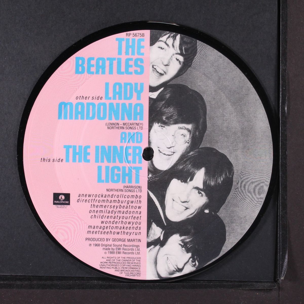 lady madonna / the inner light by BEATLES