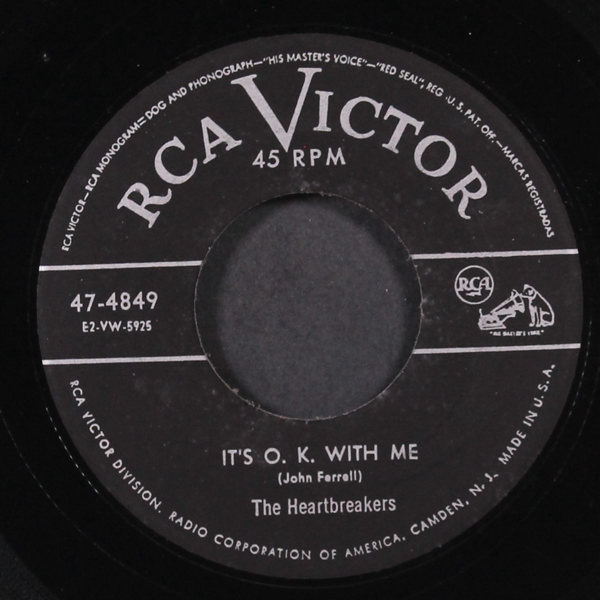 there is time / it's o.k. with me by HEARTBREAKERS