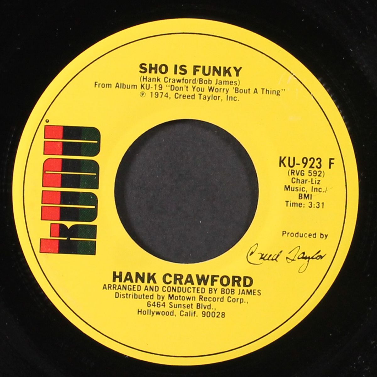 sho is funky by HANK CRAWFORD