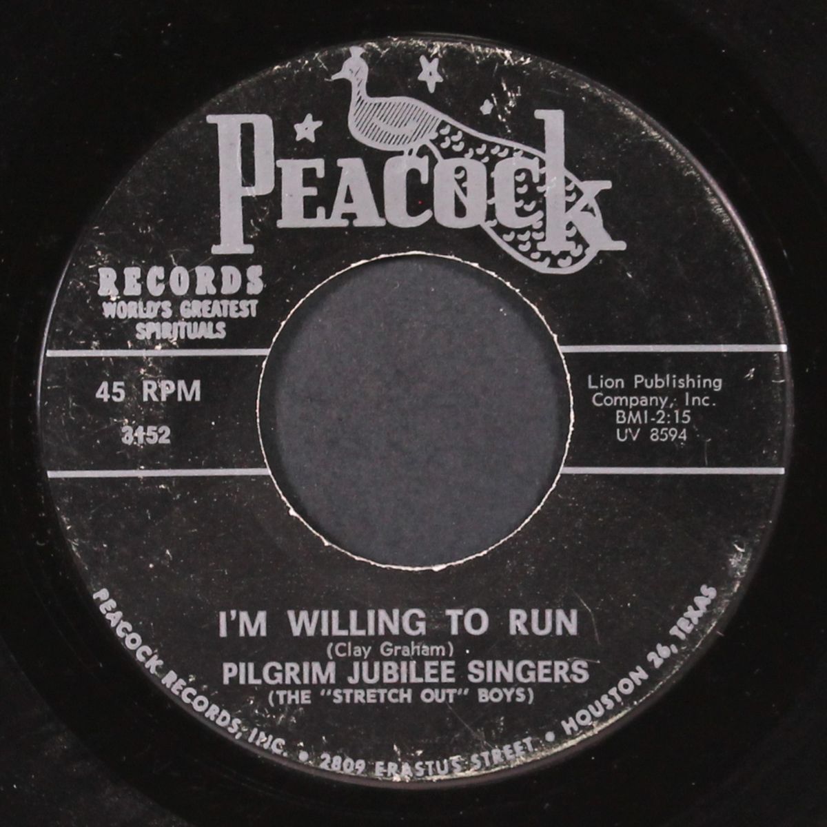 father, i'm coming home / i'm willing to run by PILGRIM JUBILEE SINGERS