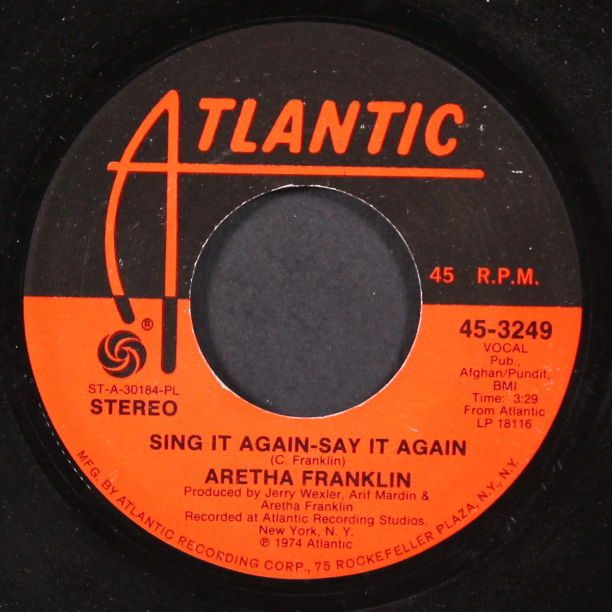 with everything i feel in me / sing it again-say it again by ARETHA FRANKLIN
